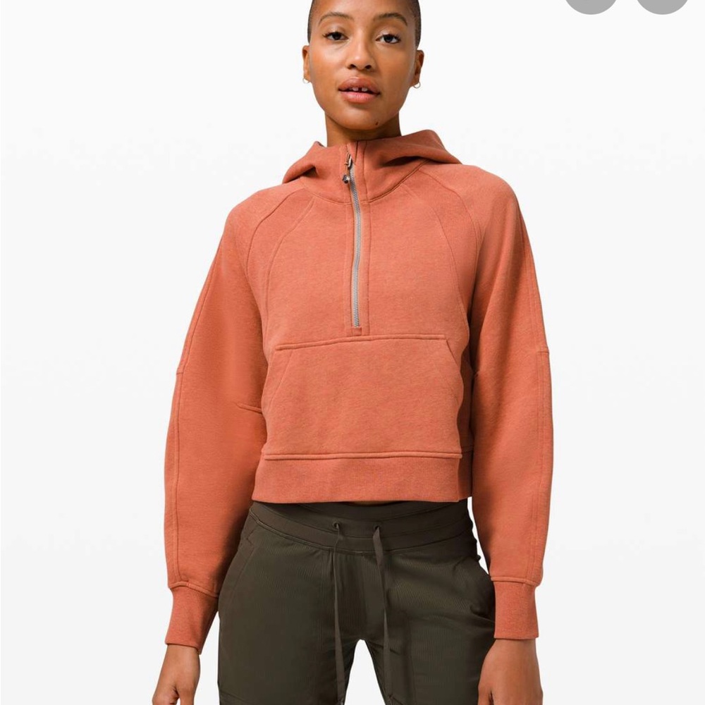 Oversized Scuba 1/2 Half Zip Hoodie - Size M/L